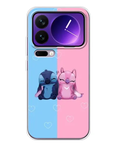 Чехол для Xiaomi 17 Pro Max с картинкой «Stitch и Angel Love» Чехол для Xiaomi 17 Pro Max с картинкой «Stitch и Angel Love»