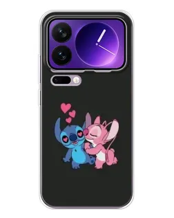 Чохол для Xiaomi 17 Pro Max з картинкою «Анжел цілує Стіча»