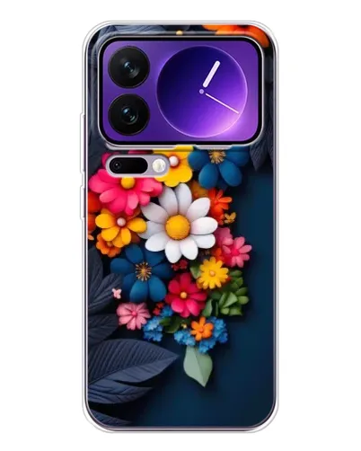Чехол для Xiaomi 17 Pro Max с картинкой «Цветочная феерия»