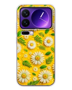 Чехол для Xiaomi 17 Pro Max с картинкой «Ромашковое солнце»