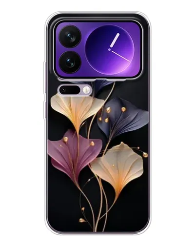 Чехол для Xiaomi 17 Pro Max с картинкой «Лиловые цветы грации»