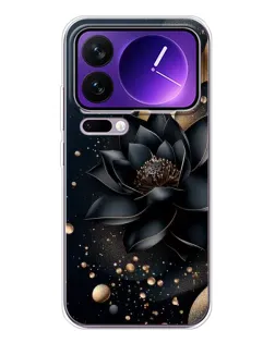 Чехол для Xiaomi 17 Pro Max с картинкой «Черный лотос»