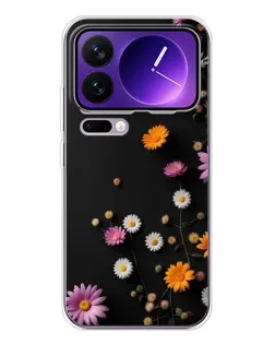 Чехол для Xiaomi 17 Pro Max с картинкой «Цветочная композиция»