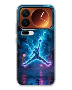 Чехол для Xiaomi 17 Pro с картинкой «Jordan Gold Jumpman» Чехол для Xiaomi 17 Pro с картинкой «Jordan Gold Jumpman»