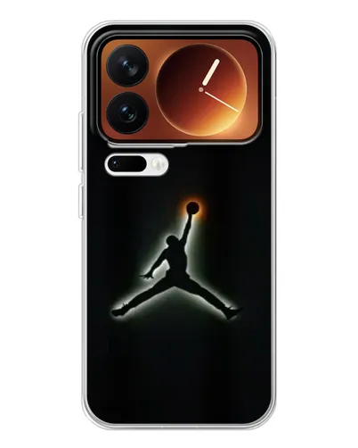 Чехол для Xiaomi 17 Pro с картинкой «Jordan Gradient Logo»