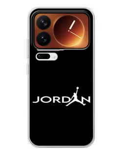 Чехол для Xiaomi 17 Pro с картинкой «Jordan White Logo» Чехол для Xiaomi 17 Pro с картинкой «Jordan White Logo»