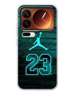 Чехол для Xiaomi 17 Pro с картинкой «Jordan Cyan 23» Чехол для Xiaomi 17 Pro с картинкой «Jordan Cyan 23»