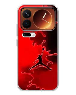 Чехол для Xiaomi 17 Pro с картинкой «Jordan Red Smoke» Чехол для Xiaomi 17 Pro с картинкой «Jordan Red Smoke»