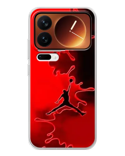 Чехол для Xiaomi 17 Pro с картинкой «Jordan Red Smoke»