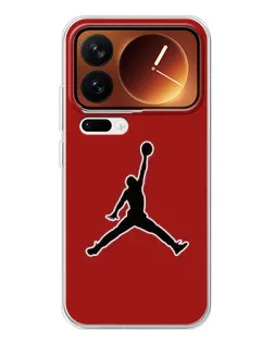 Чехол для Xiaomi 17 Pro с картинкой «Jordan Red Back» Чехол для Xiaomi 17 Pro с картинкой «Jordan Red Back»