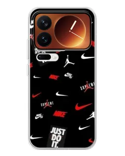 Чехол для Xiaomi 17 Pro с картинкой «Nike Mix Pattern» Чехол для Xiaomi 17 Pro с картинкой «Nike Mix Pattern»