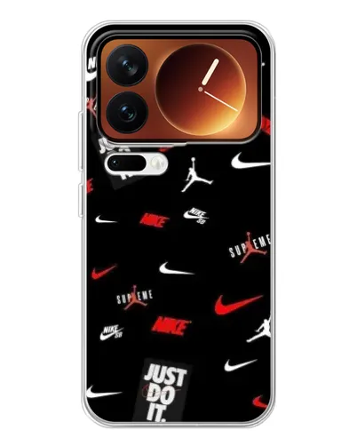 Чехол для Xiaomi 17 Pro с картинкой «Nike Mix Pattern»