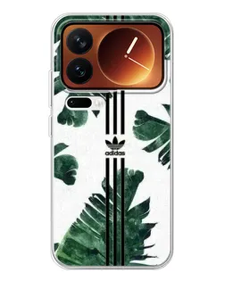 Чехол для Xiaomi 17 Pro с картинкой «Пальмовые листья адидас»