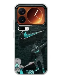 Чехол для Xiaomi 17 Pro с картинкой «Спортивный арт Nike» Чехол для Xiaomi 17 Pro с картинкой «Спортивный арт Nike»