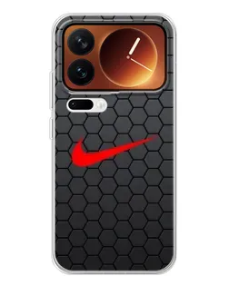 Чехол для Xiaomi 17 Pro с картинкой «Nike — карбоновая сетка» Чехол для Xiaomi 17 Pro с картинкой «Nike — карбоновая сетка»