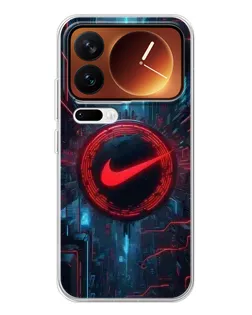 Чехол для Xiaomi 17 Pro с картинкой «Техногенный стиль Nike» Чехол для Xiaomi 17 Pro с картинкой «Техногенный стиль Nike»