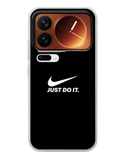 Чехол для Xiaomi 17 Pro с картинкой «Минимализм от Nike» Чехол для Xiaomi 17 Pro с картинкой «Минимализм от Nike»