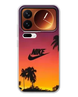 Чехол для Xiaomi 17 Pro с картинкой «Nike на закате солнца» Чехол для Xiaomi 17 Pro с картинкой «Nike на закате солнца»