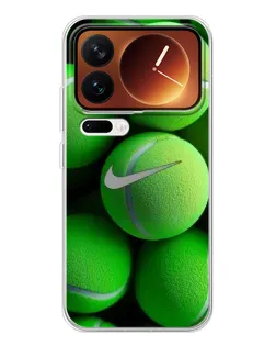 Чехол для Xiaomi 17 Pro с картинкой «Теннисные мячи Найк» Чехол для Xiaomi 17 Pro с картинкой «Теннисные мячи Найк»