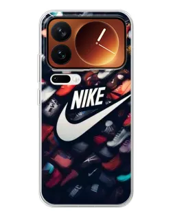 Чехол для Xiaomi 17 Pro с картинкой «Коллекция кроссовок Nike» Чехол для Xiaomi 17 Pro с картинкой «Коллекция кроссовок Nike»