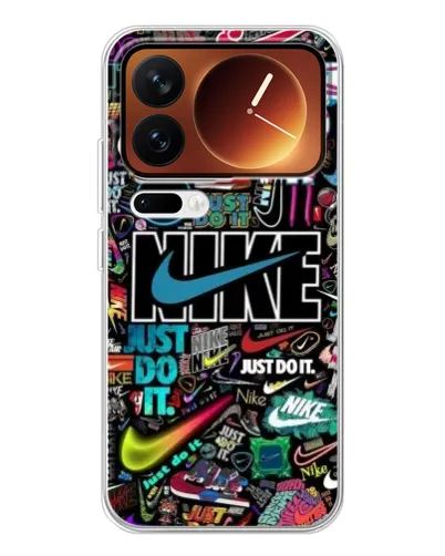 Чехол для Xiaomi 17 Pro с картинкой «Яркий коллаж Nike» Чехол для Xiaomi 17 Pro с картинкой «Яркий коллаж Nike»