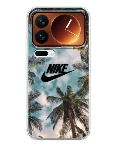 Чохол для Xiaomi 17 Pro з картинкою «Тропічний принт Nike» Чохол для Xiaomi 17 Pro з картинкою «Тропічний принт Nike»