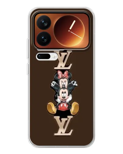 Чехол для Xiaomi 17 Pro с картинкой «LV и Микки Маус»