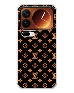 Чехол для Xiaomi 17 Pro с картинкой «Золотая монограмма LV» Чехол для Xiaomi 17 Pro с картинкой «Золотая монограмма LV»