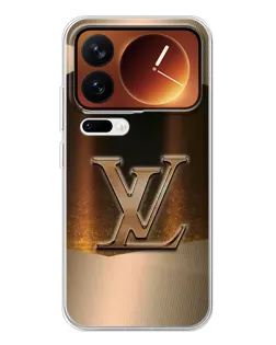 Чехол для Xiaomi 17 Pro с картинкой «LV — золотое сияние» Чехол для Xiaomi 17 Pro с картинкой «LV — золотое сияние»
