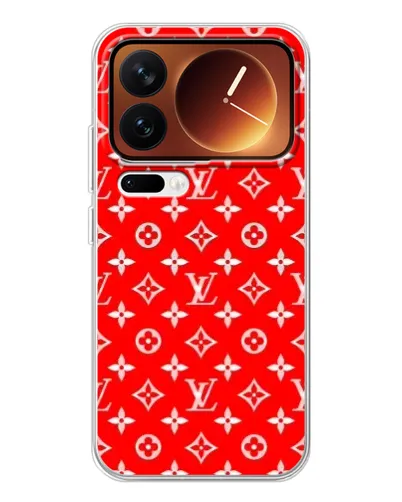 Чехол для Xiaomi 17 Pro с картинкой «Яркий паттерн LV»
