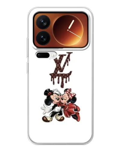 Чехол для Xiaomi 17 Pro с картинкой «LV и Микки Маус»