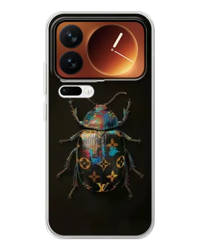 Чехол для Xiaomi 17 Pro с картинкой «LV — мраморный принт»