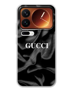 Чохол для Xiaomi 17 Pro з картинкою «Gucci — шовкові хвилі»