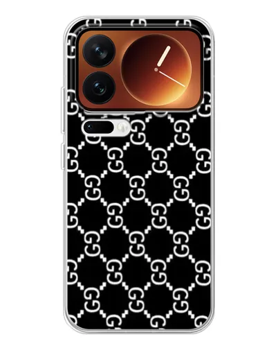 Чохол для Xiaomi 17 Pro з картинкою «Gucci — сітчастий паттерн»