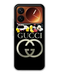Чохол для Xiaomi 17 Pro з картинкою «Gucci — герої Disney»