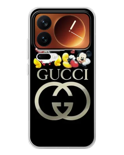 Чохол для Xiaomi 17 Pro з картинкою «Gucci — герої Disney»