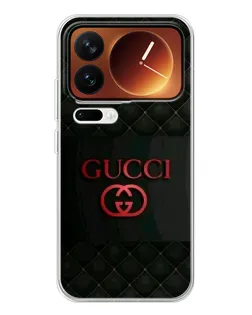 Чохол для Xiaomi 17 Pro з картинкою «Gucci — стьобаний чорний»