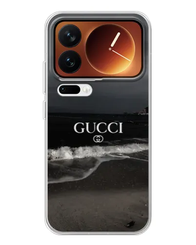 Чохол для Xiaomi 17 Pro з картинкою «Gucci — морський прибій»