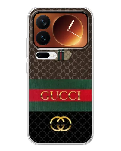 Чохол для Xiaomi 17 Pro з картинкою «Gucci — брендований десерт»
