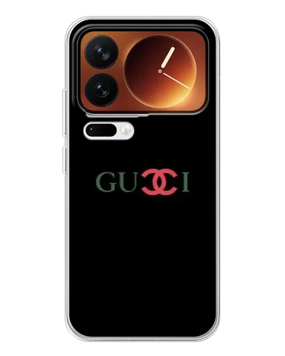 Чохол для Xiaomi 17 Pro з картинкою «Gucci — червоний градієнт»