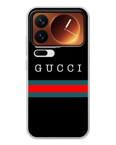 Чохол для Xiaomi 17 Pro з картинкою «Gucci — червоний пояс»