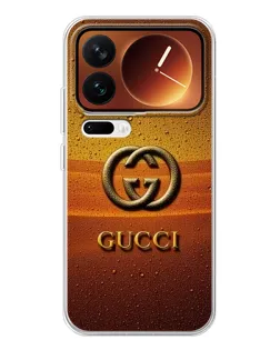 Чехол для Xiaomi 17 Pro с картинкой «Gucci — солнечный градиент» Чехол для Xiaomi 17 Pro с картинкой «Gucci — солнечный градиент»