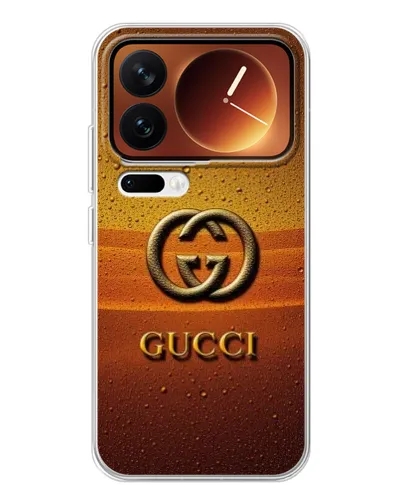 Чехол для Xiaomi 17 Pro с картинкой «Gucci — солнечный градиент» Чехол для Xiaomi 17 Pro с картинкой «Gucci — солнечный градиент»