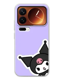 Чехол для Xiaomi 17 Pro с картинкой «Забавная Kuromi»
