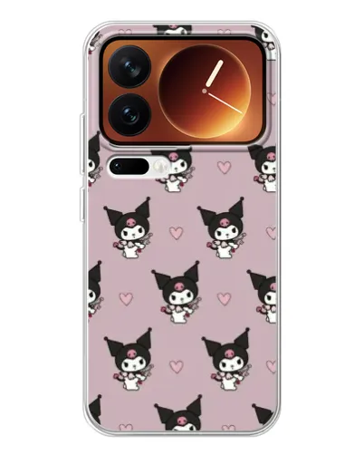 Чехол для Xiaomi 17 Pro с картинкой «Kuromi — ночной сон»