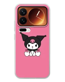 Чехол для Xiaomi 17 Pro с картинкой «Хмурая Kuromi»