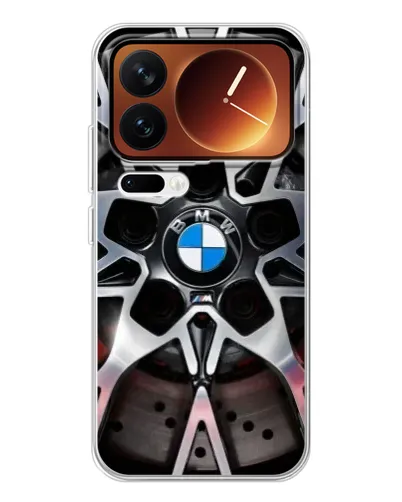Чехол для Xiaomi 17 Pro с картинкой «BMW — деталь диска» Чехол для Xiaomi 17 Pro с картинкой «BMW — деталь диска»