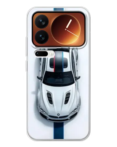 Чехол для Xiaomi 17 Pro с картинкой «Вид сверху — BMW M» Чехол для Xiaomi 17 Pro с картинкой «Вид сверху — BMW M»