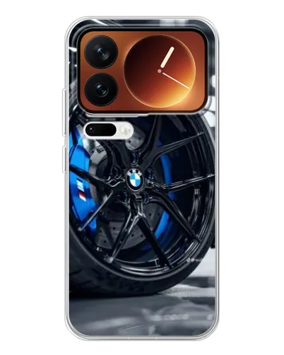 Чехол для Xiaomi 17 Pro с картинкой «Колесо BMW вблизи» Чехол для Xiaomi 17 Pro с картинкой «Колесо BMW вблизи»