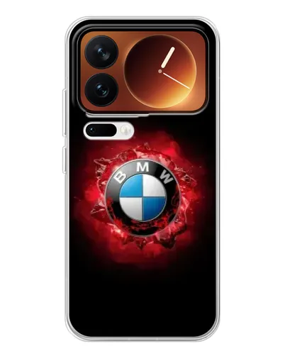 Чехол для Xiaomi 17 Pro с картинкой «Логотип BMW — вспышка» Чехол для Xiaomi 17 Pro с картинкой «Логотип BMW — вспышка»